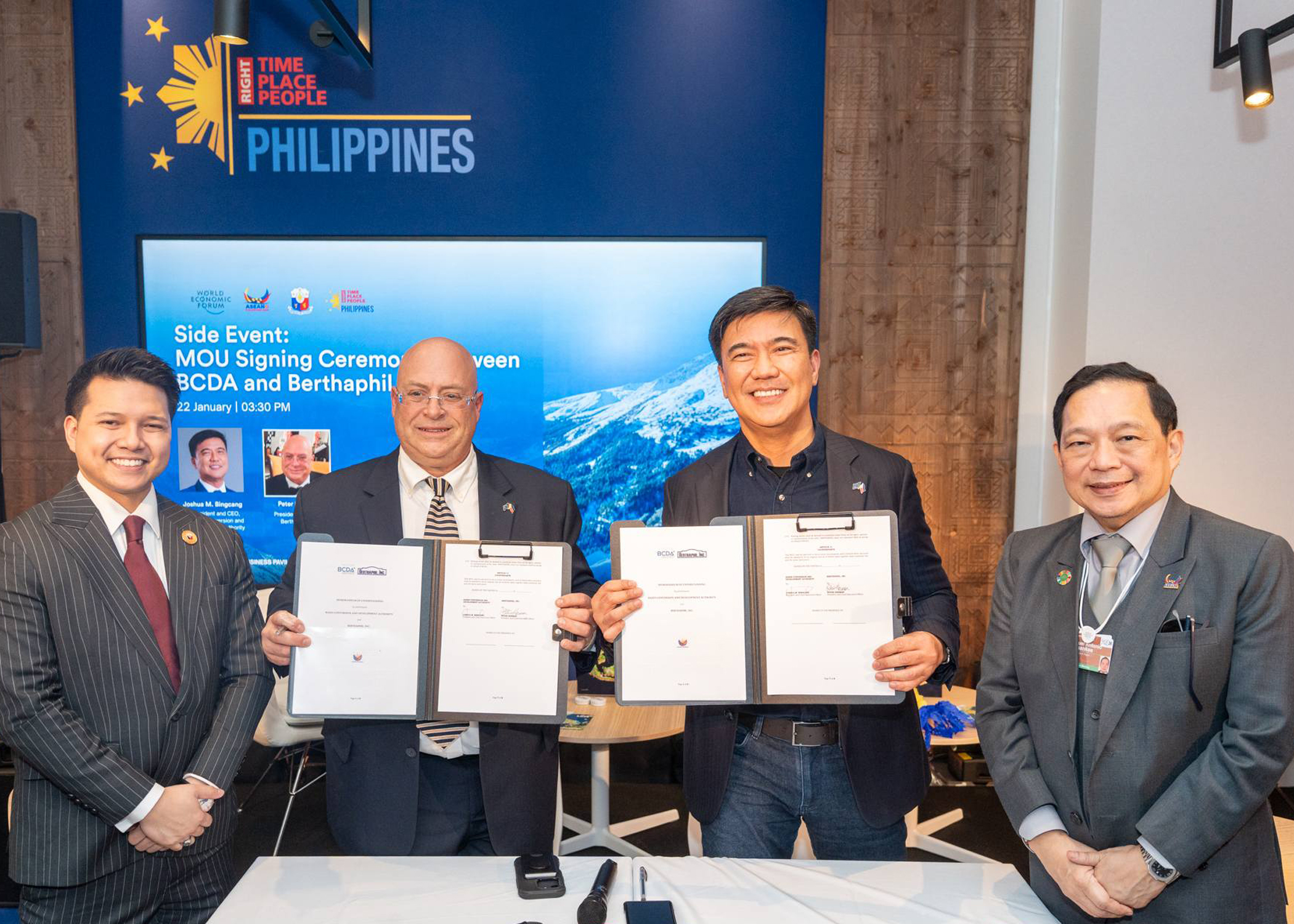 BCDA, Berthaphil advance aviation development in Clark, New Clark City